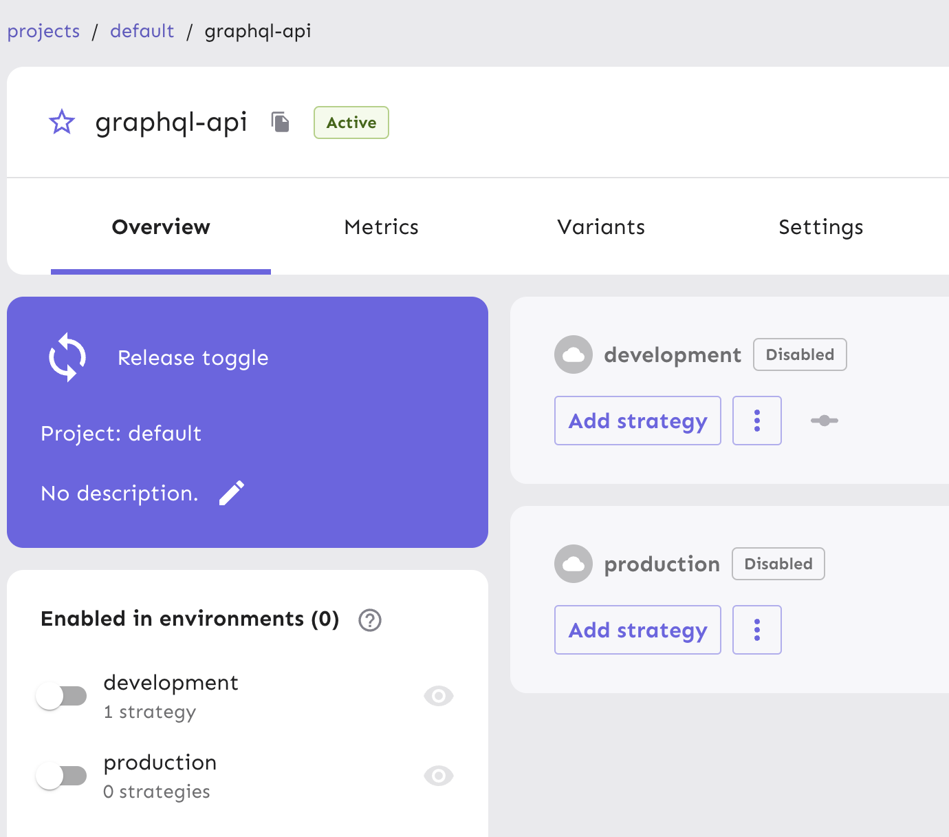 A feature flag called `graphql-api` is now disabled